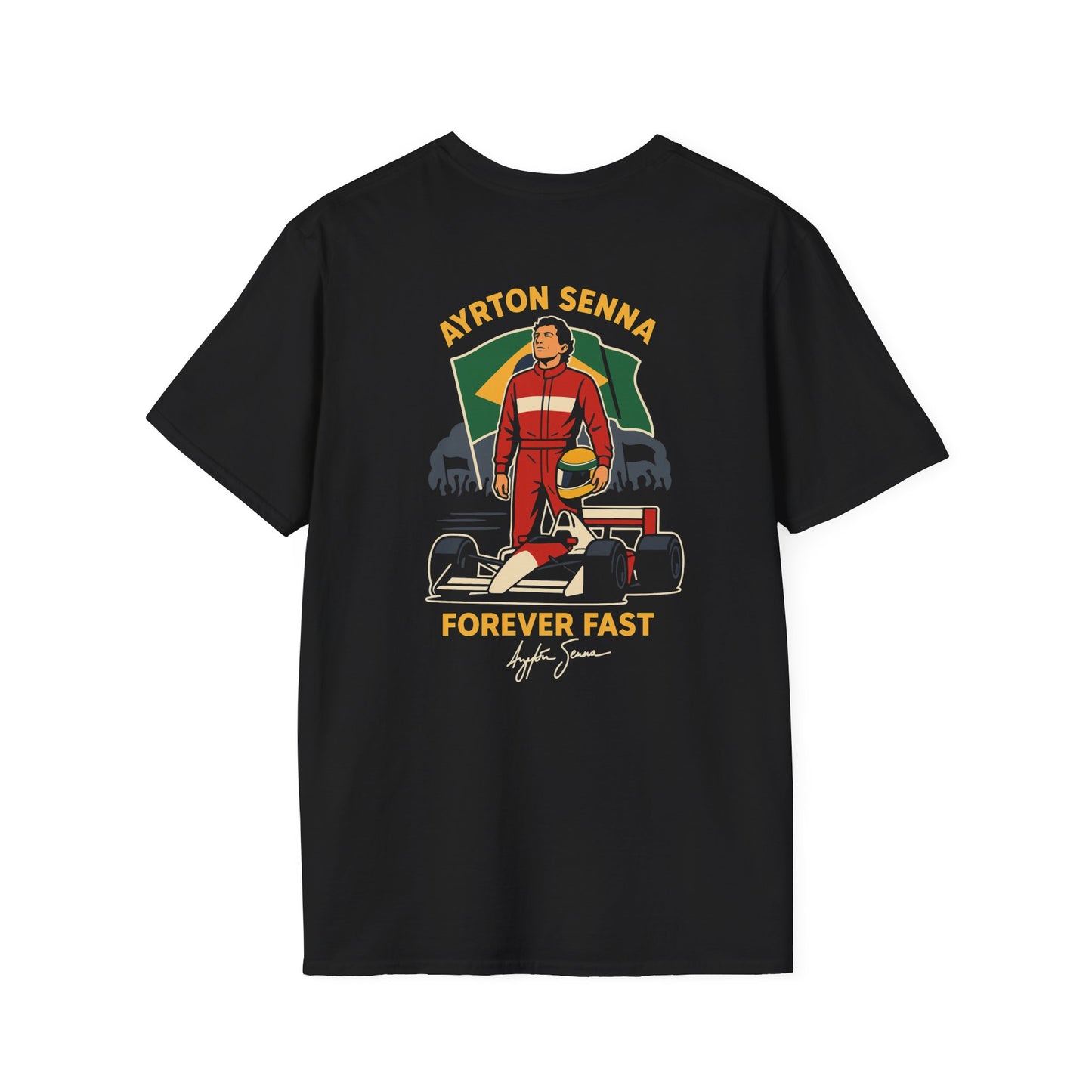Ayrton Senna Vintage Tee