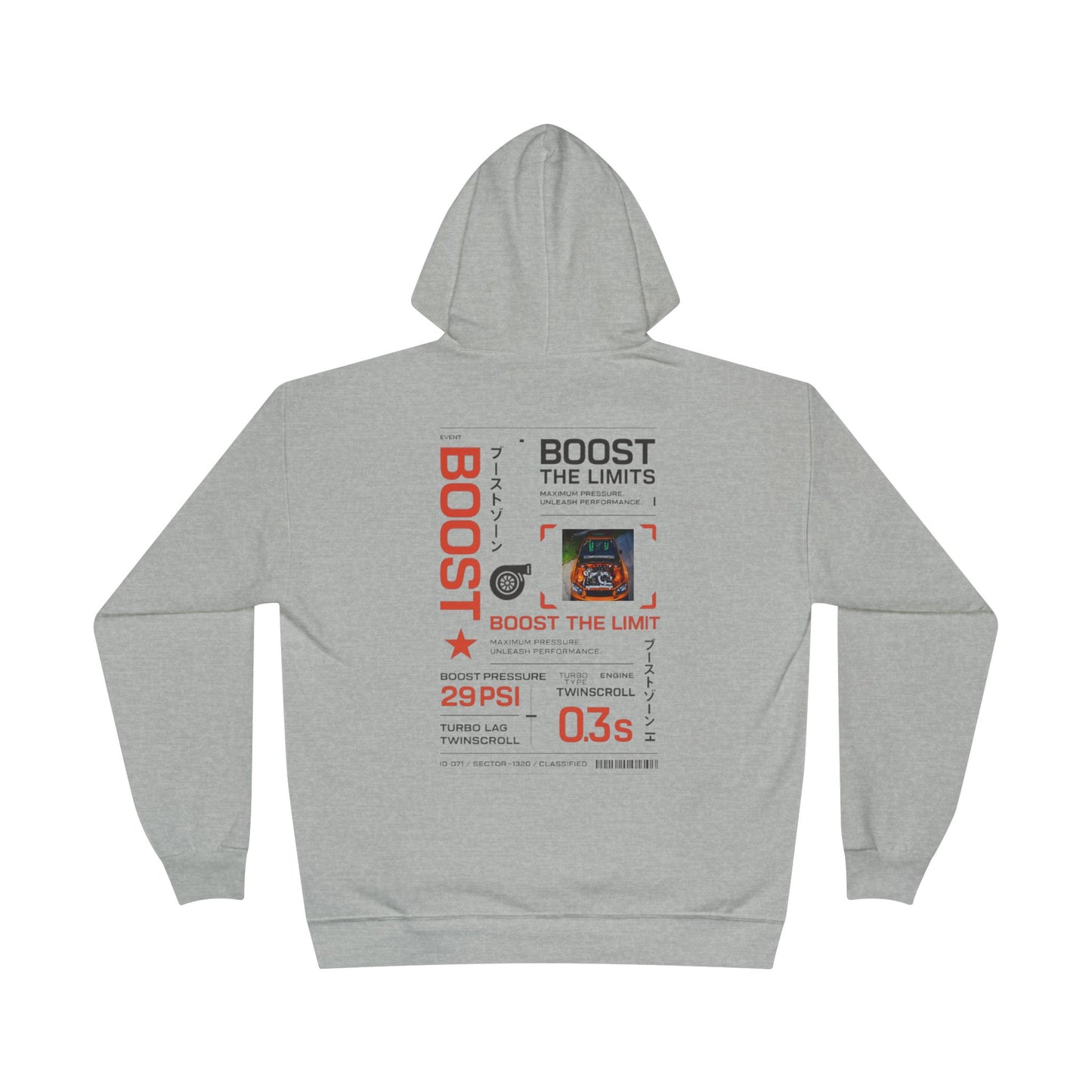 Subaru STI Turbocharger twinscroll Hoodie