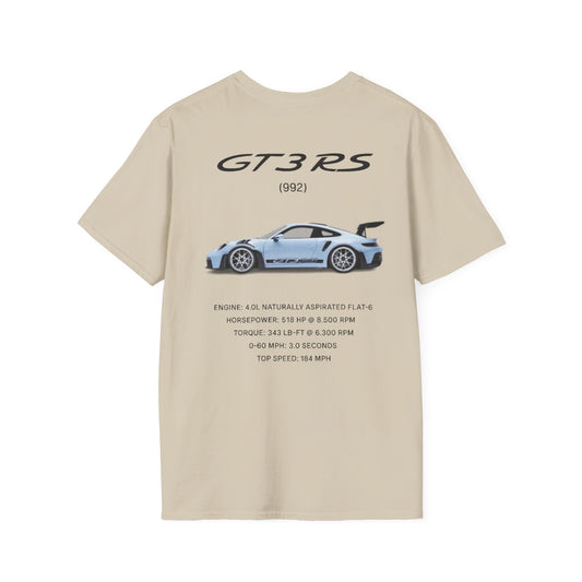 Porsche 992 GT3 RS Specs Tee
