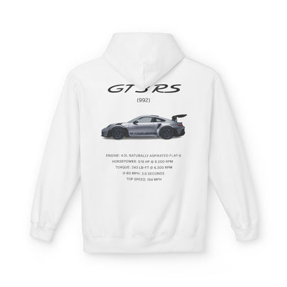 Porsche 992 GT3RS Specs Hoodie