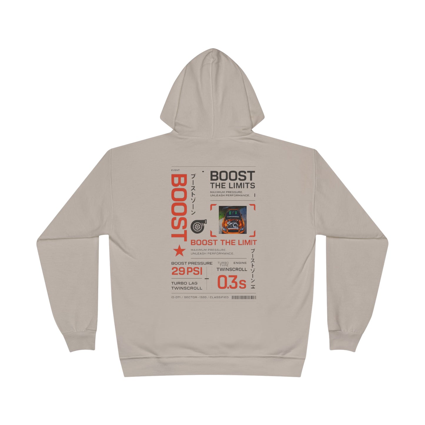 Subaru STI Turbocharger twinscroll Hoodie