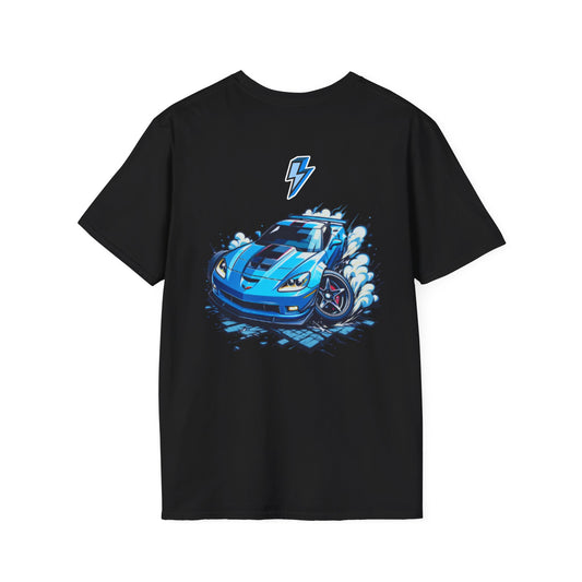 Cars Themed Corvette "Kachow" Tee