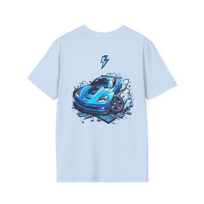 Cars Themed Corvette "Kachow" Tee