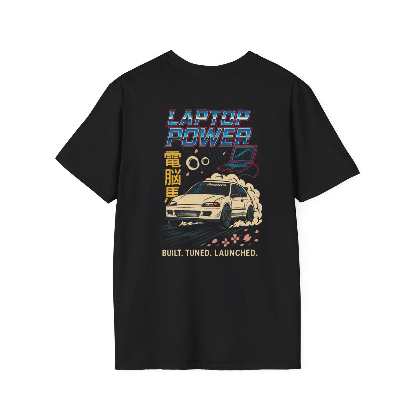 Civic Laptop Power Tee