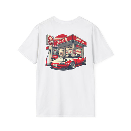 Miata Gas Station Streetwear Tee