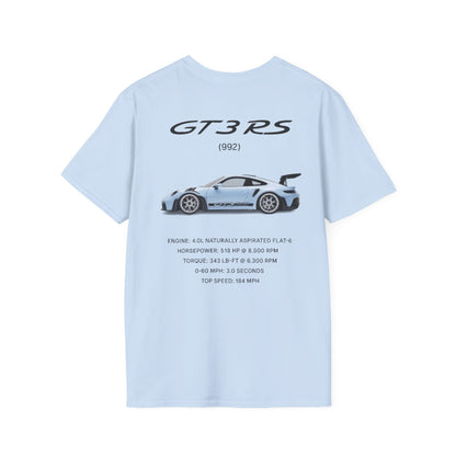 Porsche 992 GT3 RS Specs Tee