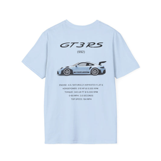 Porsche 992 GT3 RS Specs Tee