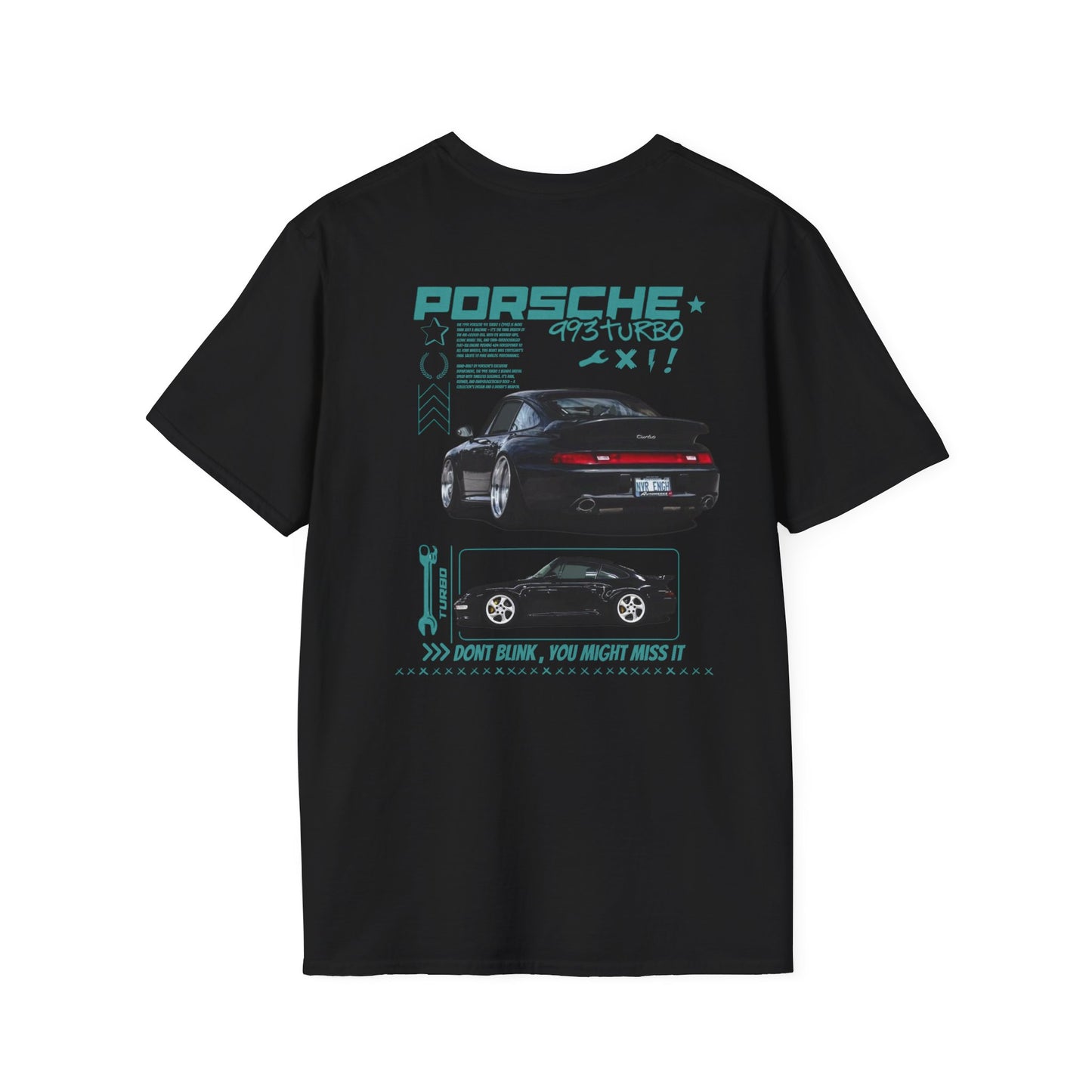 Porsche 993 Turbo Streetwear Tee