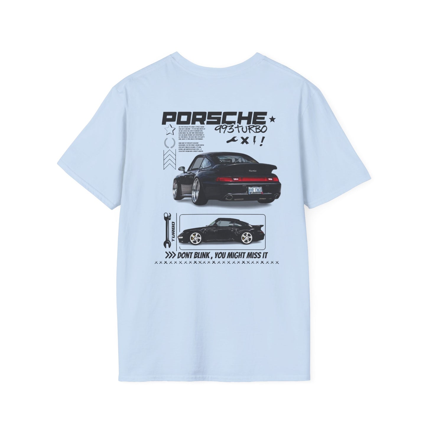 Porsche 993 Turbo Streetwear Tee